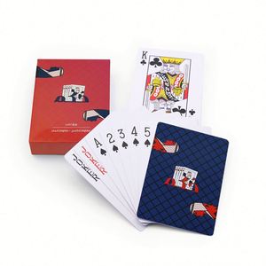 Factory Guangdong Yuhua Custom Composite Hokm Plastic <b>Playing</b> <b>Cards</b> 12 Pack With Display Box - Product Image 1