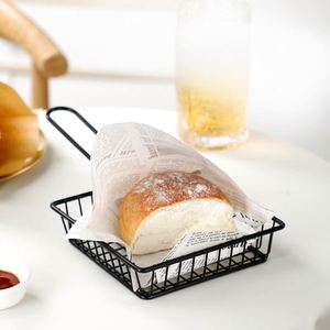 Feuilles de papier alimentaire de qualité supérieure, double face enduite de cire, résistantes à la graisse, écologiques et recyclables pour l'emballage des burgers - Product Image 3