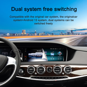 LELV 12.3 pollici Qualcomm 665 8 + 64GB Touch Screen Carplay lettore DVD per auto Android 14 Radio Multimedia per classe <span class=keywords><strong>S</strong></span> <span class=keywords><strong>W222</strong></span> 2013-2017 - Product Image 5
