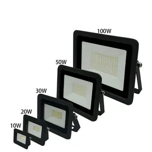 10W 20W 30W 50W 100W 150W Reflektor Led IR Sensor Gerak Led Lumen Tinggi Lampu Banjir Luar Ruangan 200W