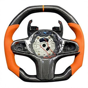 Volant de remplacement en cuir pour BM/W Série G Châssis M, en suède importé, LED <span class=keywords><strong>Sport</strong></span> - Style OEM, Mod Auto - Product Image 1