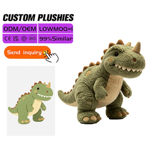 Peluche Dinosaure lestée, douce et confortable, pour soulager l'anxiété et la pression sensorielle, jouet thérapeutique - Product Image 1