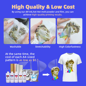 Kit de Impresora DTF de 24 Pulgadas con Horno, Impresora DTF de Doble Cabezal, <span class=keywords><strong>Precio</strong></span> de Fábrica Máquina Impresora de Camisetas I3200 - Product Image 4