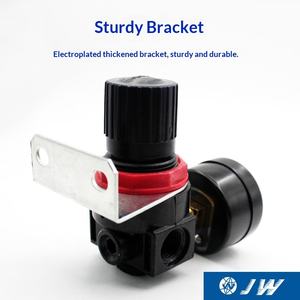 Régulateur de pression d'air pneumatique neuf d'origine avec manomètre et support, série AR2000 AR3000 AR4000, compresseur d'air, vanne de réduction - Product Image 5