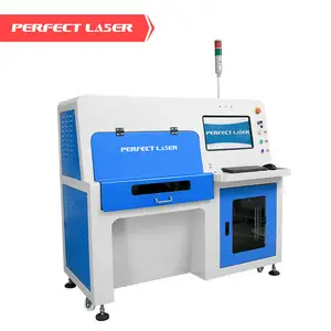 China factory industry good-Fiber Laser Scribing cutting Machine for Solar Cell metal and silicon, germanium, gallium arsenide