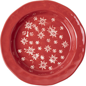 Modern Christmas Tableware <b>Set</b> Embossed Snowflake Western Dinner Plate Creative Simple Ceramic Dessert Bowl Mug for Presentation - Product Image 5