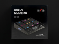 HXM HDP-5 Professional Percussion Pad All-in-One Drum Pad a Must-Have for Percussion Enthusiasts