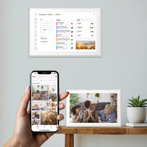 Marco de <span class=keywords><strong>Fotos</strong></span> Digital con Pantalla Táctil IPS de 1920*1080 Píxeles, Compatible con Wi-Fi, Reproducción de Video MP4, Compartir <span class=keywords><strong>Fotos</strong></span> y Videos - Product Image 1