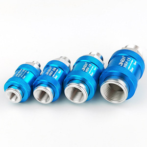 Vanne de contrôle air-eau-huile JNEN HSV-06 08 10 15B, interrupteur coulissant manuel à deux voies avec filetages internes et externes - Product Image 2
