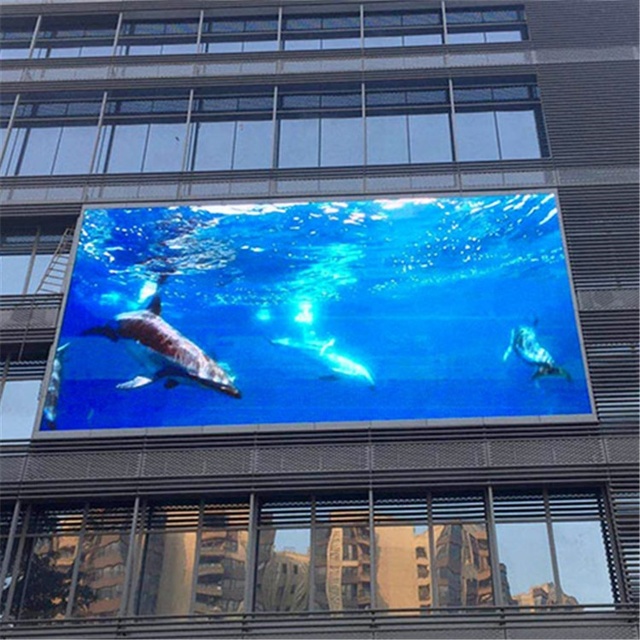 Outdoor Full Color Building Big Advertising Billboard Video Wall 960*960 Led Display Screens
