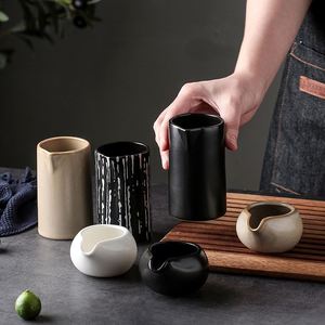 Household Coffee and Honey Milk Cups Salad Ateak Sauce Pot Kitchen Tableware Porcelain Seasoning Pot - Product Image 4