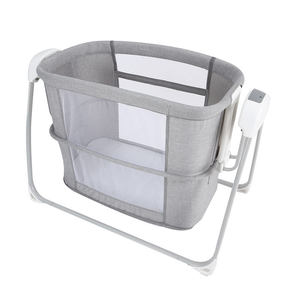Lit cododo pour bébé, berceau attachable jusqu'à 36 mois, avec côtés réglables pour un accès facile, utilisation en milieu hospitalier et scolaire, structure métallique - Product Image 1