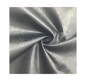 100% polyester bonded tulle and TPU functional breathable fluffy satin fabric for cotton jacket