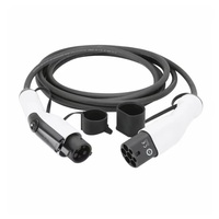 Câble de chargeur de voiture électrique AC EV 16A 32A IEC62196 T2-T2 pour véhicules électriques