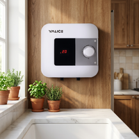 Chauffe-eau électrique mural au design élégant et stylé, chauffage rapide pour la douche