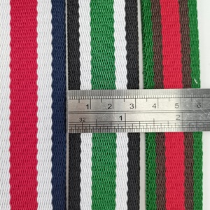 Vente en gros de sangle en polyester pour sangle de sac <span class=keywords><strong>ruban</strong></span> <span class=keywords><strong>sergé</strong></span> intercolore pour sangle accessoires vestimentaires - Product Image 4