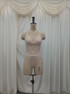 Lingerie Tentatrice à Découpes en Forme de Cœur - Robe de Nuit en Dentelle Florale Noire et en Résille Teddy String Ensemble Tue-<span class=keywords><strong>Vierge</strong></span> - Product Image 6