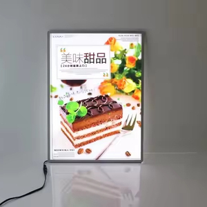 Trong nhà/ngoài trời khung nhôm quảng cáo hộp đèn điện tử dấu hiệu Bảng menu cho hiệu quả khuyến mãi - Product Image 3