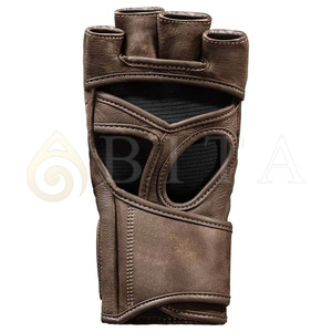 Gants d'entraînement MMA sur mesure avec sangle de poignet réglable, demi-doigts, imperméables et respirants, ajustement confortable - Product Image 2
