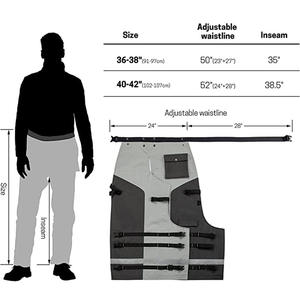 थोक स्टरडीकवच चेनसॉ पैंट फोरेस्टर एप्रोन शैली नारंगी सुरक्षा पैर चेप्स - Product Image 5