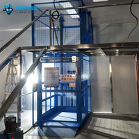 Monte-charge hydraulique robuste pour entrepôt industriel – Équipement de manutention de marchandises