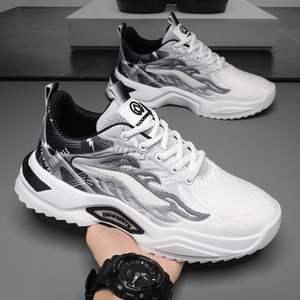 รองเท้าผ้าใบผู้ชาย ฤดูใบไม้ผลิ 2026 รุ่นใหม่ สำหรับ<span class=keywords><strong>น</strong></span>ักเรีย<span class=keywords><strong>น</strong></span> <span class=keywords><strong>น</strong></span>ักกีฬา สไตล์ลำลอง วัยรุ่<span class=keywords><strong>น</strong></span> ตาข่าย ระบายอากาศ แบบผูกเชือก  ทั<span class=keywords><strong>น</strong></span>สมัย ใช้งานได้หลากหลาย - Product Image 5