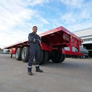 Chinesischer Hersteller: Multifunktionaler Blechtransport-Sattelauflieger mit 2-3 Achsen, <span class=keywords><strong>40</strong></span>-70 Tonnen Tragkraft - Product Image 1