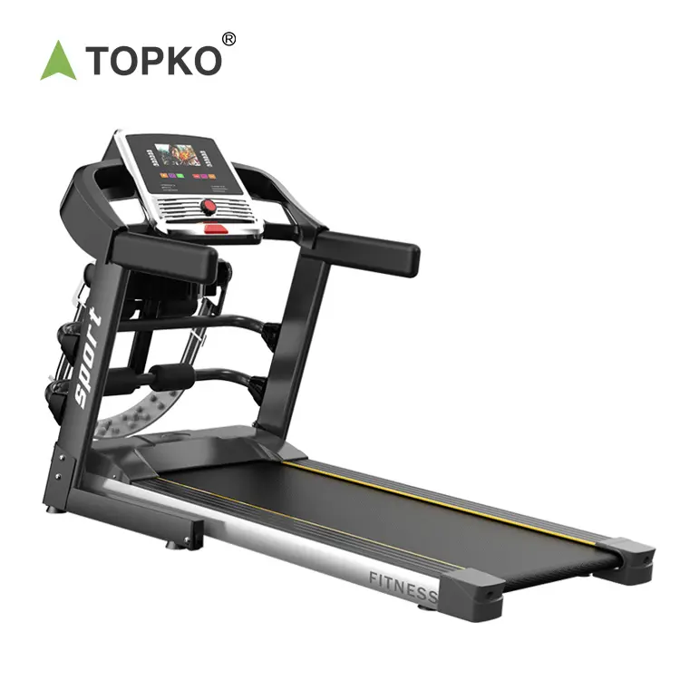 TOPKO商用ジム機器ライフフィットネスランニングマシンポータブル折りたたみ式家庭用ウォーキングトレッドミルメーカー