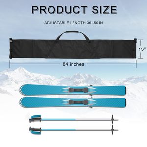 Funda de Neopreno para Esquí y Snowboard, Funda Impermeable Desmontable para Tabla de Snowboard, Bolsa Rígida de Poliéster para Esquí - Product Image 2