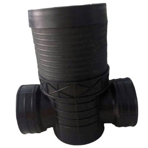 Cung Cấp HDPE Sóng Hệ Thống Thoát Nước Kết Nối Đường Ống Phù Hợp Kiểm Tra Cửa Cống Western <span class=keywords><strong>Union</strong></span> - Product Image 1