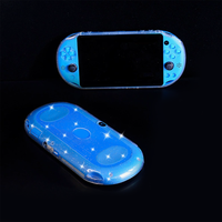 Casing Kulit Pelindung Cangkang Karet Silikon Lembut untuk PS Vita 2000 PSV2000 Casing TPU Bening