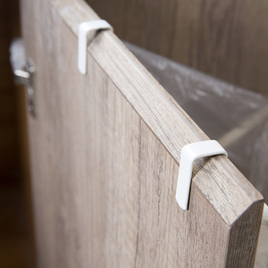 Nhà bếp hộ gia đình túi nhựa Móc áo cửa tủ trở lại Thùng rác Túi chủ móc bao bì thùng rác giá treo Thùng rác có thể - Product Image 4