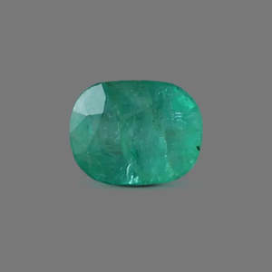 Émeraude naturelle de 2,52 carats, certifiée Panna, pierre précieuse verte, qualité export, pour bague, pendentif, bijoux. - Product Image 1