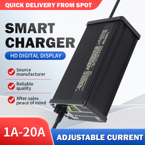 Ultra Early New 48V20A Cargador <span class=keywords><strong>de</strong></span> batería <span class=keywords><strong>de</strong></span> litio inteligente ajustable <span class=keywords><strong>de</strong></span> alta potencia <span class=keywords><strong>para</strong></span> automóviles Carcasa <span class=keywords><strong>de</strong></span> aluminio Tipo eléctrico - Product Image 3