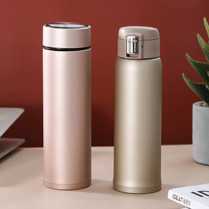 304 Stainless Steel <b>Insulated</b> Mug Double Layer Vacuum Thermos Business Water <b>Cup</b> Lightweight Straight Design - Product Image 3