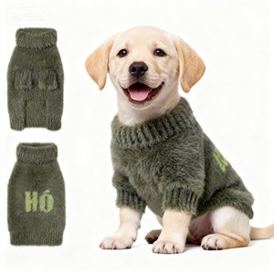 Rompi Rajut Sederhana Portabel Ringan Anti Rontok untuk Anjing Musim Dingin - Product Image 5