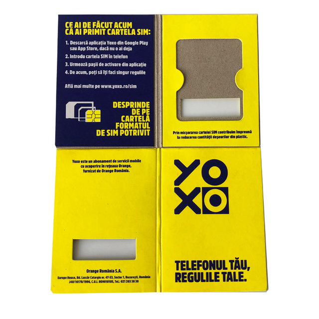 Custom Print Cheap 5G SIM Card Packaging