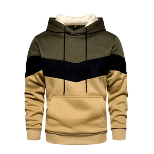 Sweat-shirt en polaire pour homme avec étiquette personnalisée, nouveau design, vêtements d'hiver, impression de logo, couleur unie, séchage rapide, respirant, non tissé, de haute qualité - Product Image 1