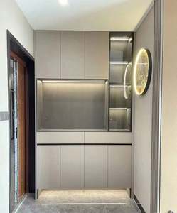 Mueble Zapatero Moderno para Sala de Estar, Tamaño Personalizado, Mueble de Madera Resistente con Materiales Ecológicos para Villa u Hotel - Product Image 5