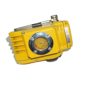 4 inch DN100 V-poort elektrische stroomregelklep gemotoriseerde actuator flens kogelkraan - Product Image 4