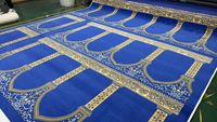 Nouveau tapis de prière mural pour mosquée, conçu pour les musulmans