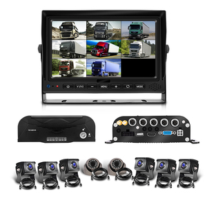 เครื่องบันทึกภาพเคลื่อนไหวบนยานพาหนะ 4CH 8CH 720P 1080P รองรับ 3G 4G WiFi GPS MDVR พร้อมกล้องบันทึกภาพสำหรับรถยนต์/รถบัส/รถบรรทุก/ยานพาหนะ กันน้ำ - Product Image 4