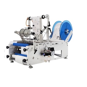 Factory Discount Semi-automatic Manual <b>Label</b> <b>Printing</b> <b>Machine</b> for Glass Plastic PET Bottle and Jar Labeling - Product Image 5