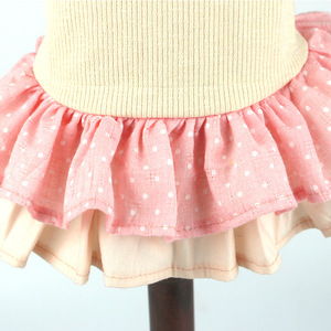 Venta al por mayor hermosa de perro en blanco helado patrón de verano para perros y gatos <span class=keywords><strong>ropa</strong></span> para mascotas - Product Image 3