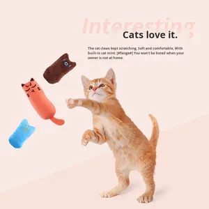 Giocattoli interattivi eco-friendly per masticare erba gatta di peluche carta per dentizione noia antigraffio e morso giocattoli per gatti - Product Image 2