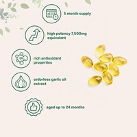 Vente flash : Complément alimentaire à l'extrait d'ail vieilli - 300 gélules molles