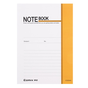 Comix <b>Notebook</b> <b>A5</b> 32K 60 Sheets Saddle Stitching Digital Printing Student Homework Practice - Product Image 4