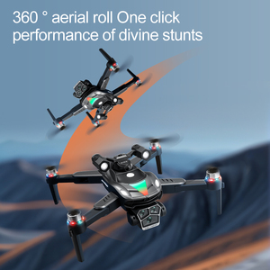 โดรนควอดคอปเตอร์ไร้แปรงถ่าน บินได้นาน พร้อมระบบหลบหลีกสิ่งกีดขวาง ควบคุมด้วยรีโมทคอนโทรล - Product Image 4