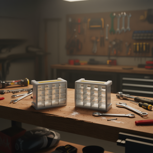 TTAKE Basic Cab Drawer Unit <b>Tool</b> Containers 12 Compartment Organized <b>Storage</b> For Workshop Use - Product Image 3