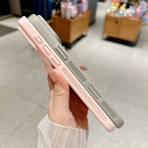 เคสโทรศัพท์แม่เหล็กระบายความร้อนสำหรับ iPhone 17 Pro Max 16 15 14 13 12 Pro Max Plus ป้องกันแรงกระแทก ระบายอากาศได้ดี - Product Image 4